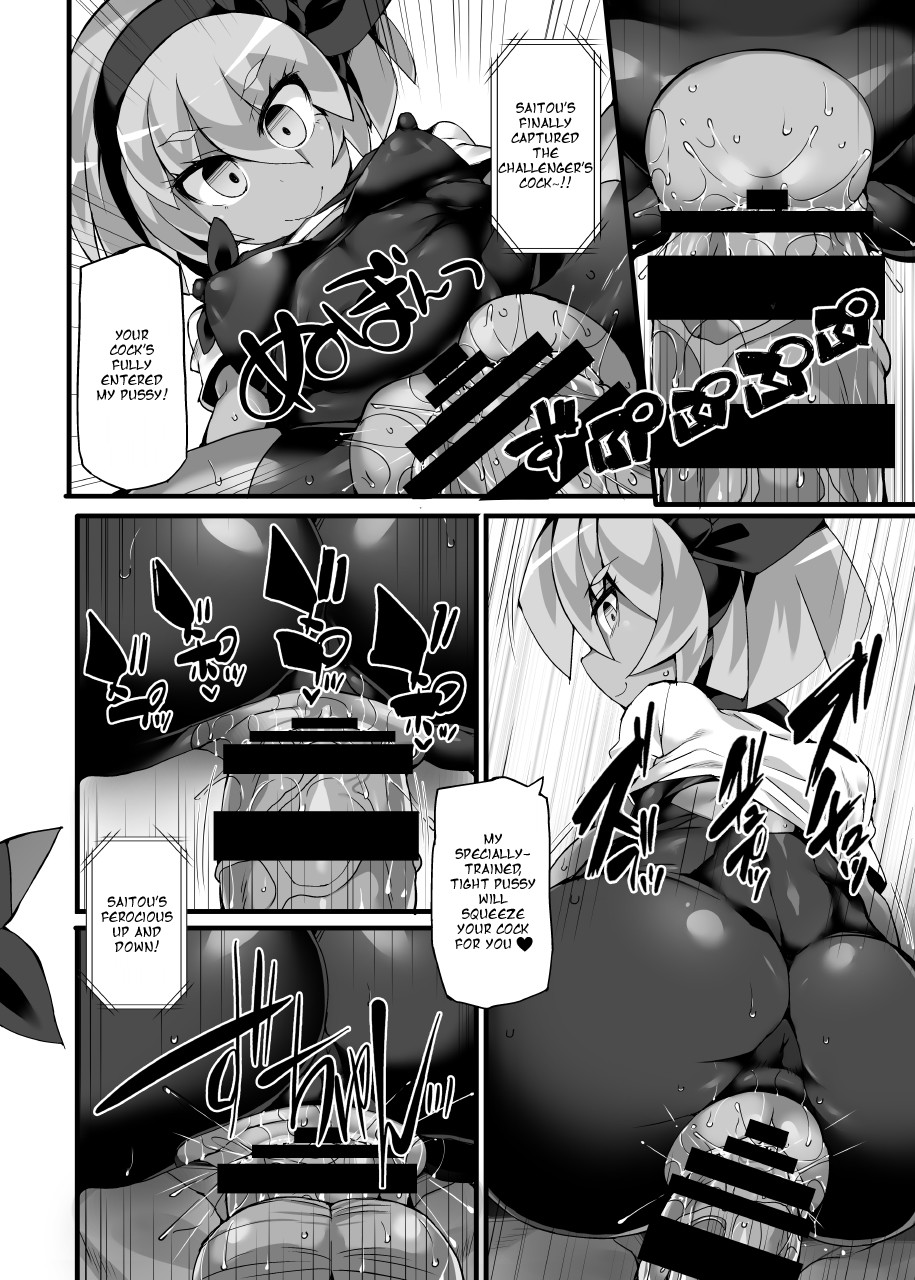 Hentai Manga Comic-Pokémon Gym Leader Saitou Forced  Hypno Gym Battle Where The Stoic Fighter Girl Falls To Hypnosis-Read-13